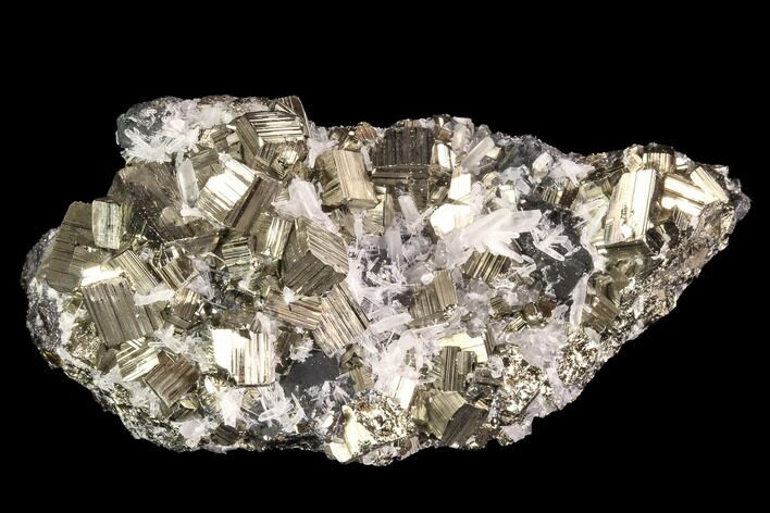 Sphalerite, Pyrite and Quartz Association - Peru #94408
